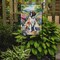 Edge Collections - 11.25" X 15.50" - Multicolor - Saint Bernard Spring Path Decorative - 1 Piece